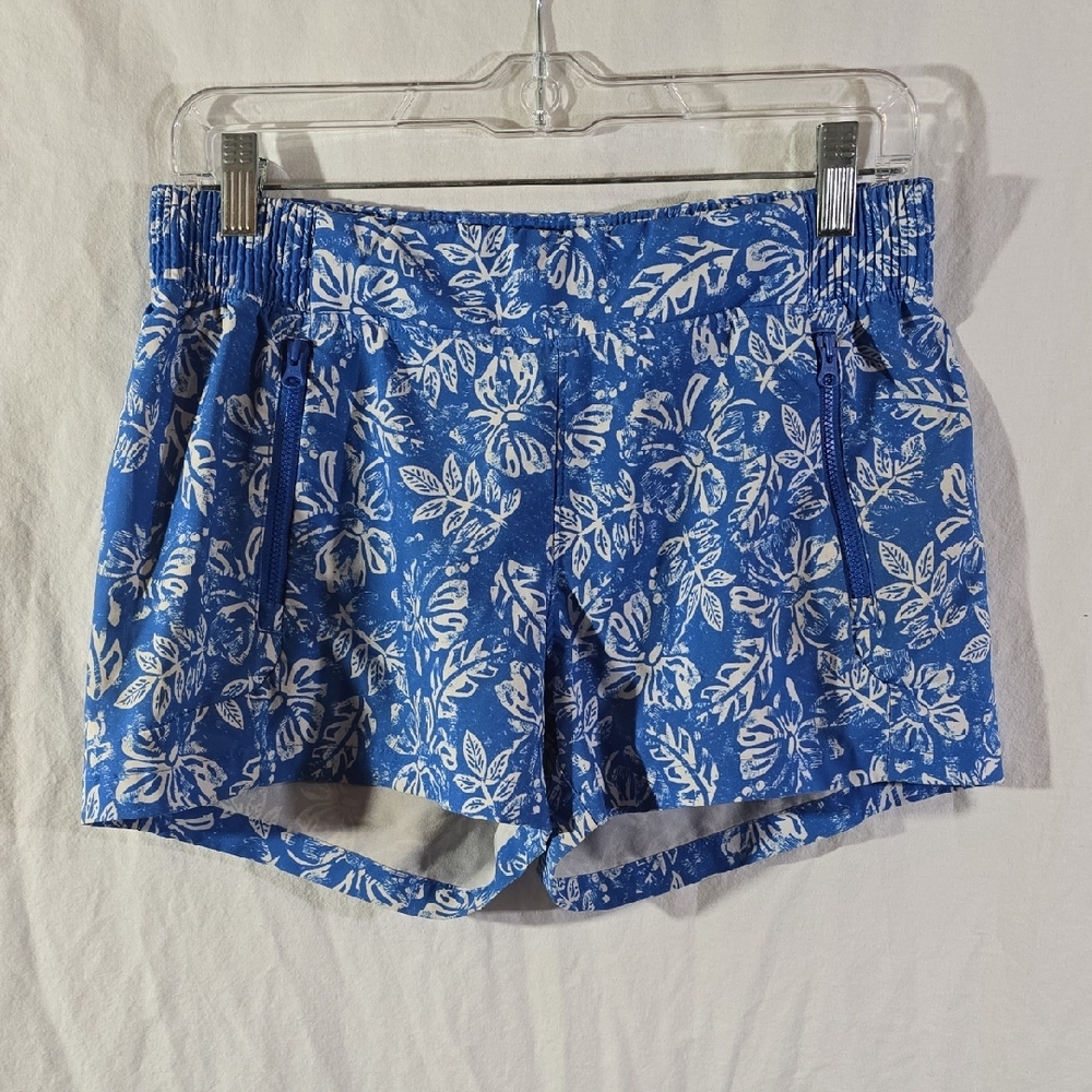 Columbia PFG Blue Floral Women's Shorts